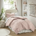 thumbnail image 3 of Regency Heights Twin/Twin XL Comforter Set Pink, 2 Pieces Geometric Tufted Comforters Twin/Twin XL Size, Solid Bedding Comforters Sets, Gift for Mother's Day, 3 of 11