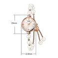 thumbnail image 2 of Quartz Watch Ladies Casual Watch Pearl Metal Bracelet Chronograph Ladies Watch, 2 of 2