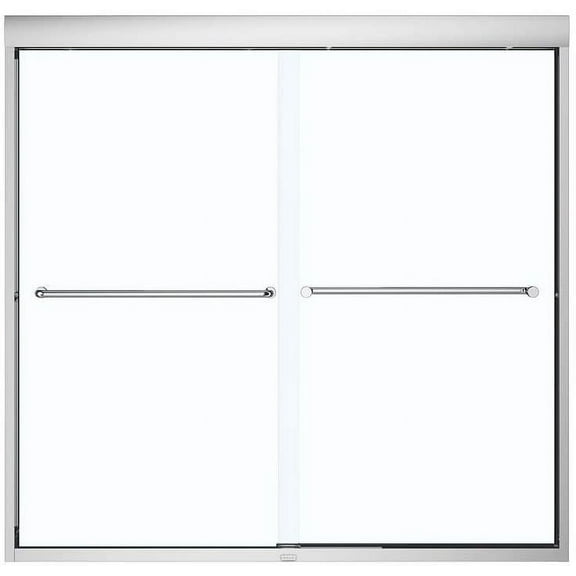 Maax 134561-900-000 Kameleon 57" High X 59" Wide Bypass Framed Tub Door - Chrome