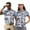 Palm Tree, variant on Binienty Classic Flower Matching Couple Golf Shirts Fashion Versatile Golf Shirts for Women and Men Zip Up Collar Workout Tops for Golf Running Sports Daily Wear