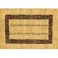 thumbnail image 1 of Ahgly Company Indoor Rectangle Solid Brown Modern Area Rugs, 4' x 6', 1 of 4