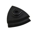 thumbnail image 2 of Triangular Oscillating Tool Sanding Pad Quick Release Fit Multi Tool 2PCS, 2 of 6