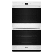 Whirlpool 30 Inch Double Thermal Self Clean Oven WOED5030LW
