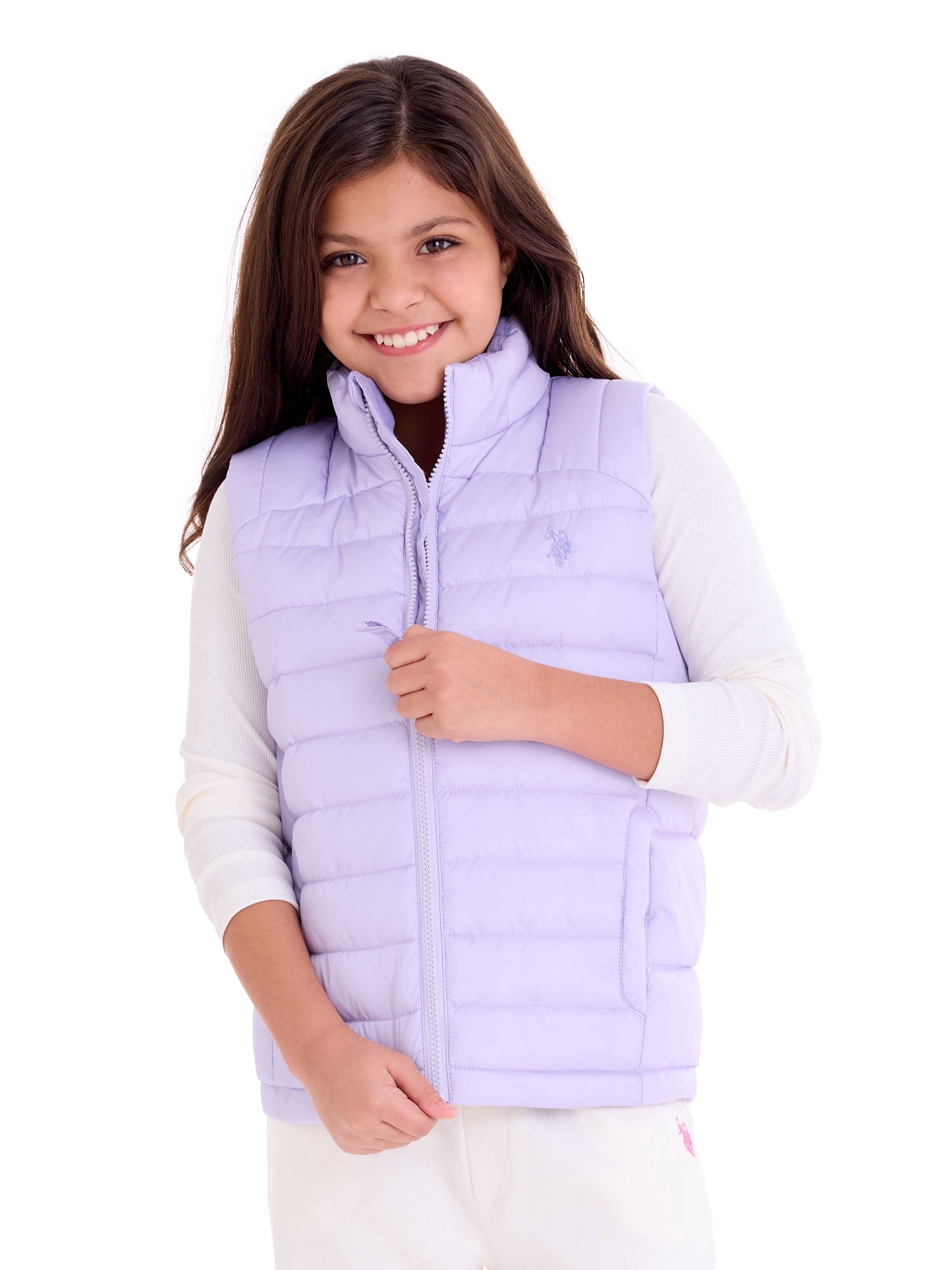U.S. Polo Assn. Kids Puffer Vest, Sizes 4-18