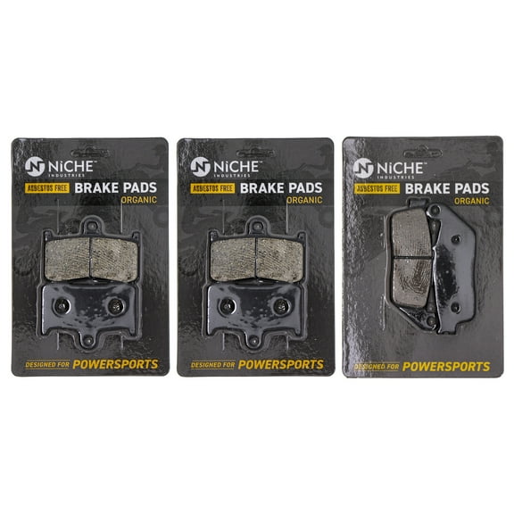Niche Complete Organic Brake Pad Set for Victory Cross Country Motorcycle MK1002544