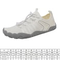 thumbnail image 2 of Zapatos para el Agua Transpirable Senderismo Secado Rápido para Deportes (36) Blanco, 2 of 9