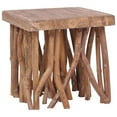 thumbnail image 5 of vidaXL Log Coffee Table 40x40x40 cm Solid Wood, 5 of 5