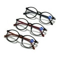 Square Round Frame Antiblue Light Reading Glasses Ultralight Hyperopia