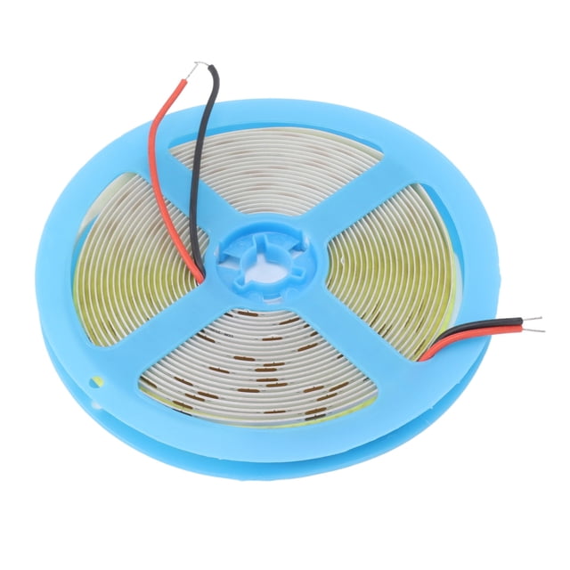 COB LED Strip Light 5m Length Flexible Self Adhesive Rope Light for Home Decoration 3000K Warm Light