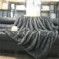 thumbnail image 1 of Luxury Faux Fur Throw Blanket Super Soft Lightweight Couch Sofa and Bed Blanket, 1 of 32