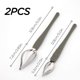 thumbnail image 4 of Paquete de 2 cucharas decorativas de precisión para dibujo culinario, cucharas de acero inoxidable para salsas, para decorar platos, pasteles y postres (2 tamaños), 4 of 7
