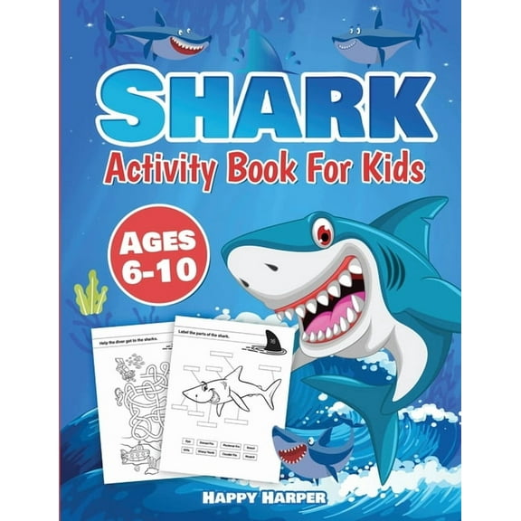 Shark Activity Book, (Paperback)