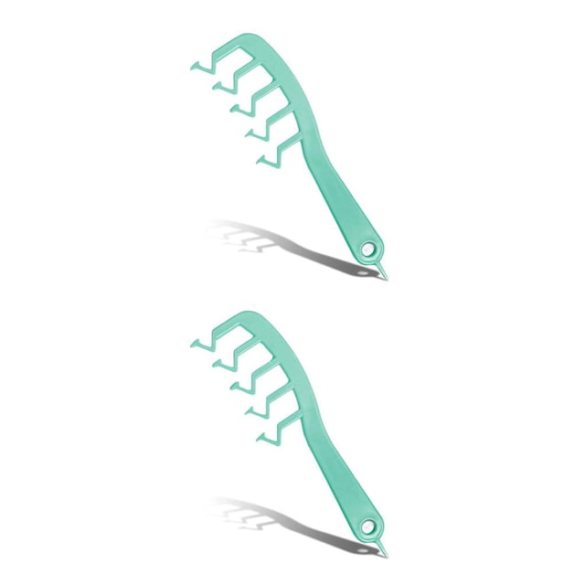 Guardurnaity Peine de anchos para mujer, voluminizador, peines de plástico rizados para desenredar, cepillo de peluquería portátil para salón, Type1 NO1