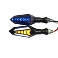 thumbnail image 1 of 2x LED Motorcycle Turn Signal Light Universal DRL Led Daytime Running Lamp Flowing Flashing Indicator Blinker Moto Rear Light, 1 of 2