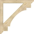 thumbnail image 3 of Ekena Millwork 4"W x 46"D x 46"H Merced Slat Rough Sawn Bracket, Douglas Fir, 3 of 4