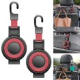 thumbnail image 3 of Sturdy Plastic Car Cup Holder for Secure Storage Holds Handbags and Umbrellas, 3 of 8