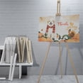 thumbnail image 4 of Happy Thanksgiving Great Pyrenees with Turkey Pumpkins Autumn Vibes Horizontal Matte Canvas Poster Pyr Dog Lover Wall Art Home Decor - 12018, 4 of 5