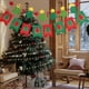 thumbnail image 5 of Adornos colgantes con pancarta de Feliz Navidad, guirnaldas festivas, banderas para fiestas de Año Nuevo, decoración del hogar, árbol de Navidad, Papá Noel, alce, bandera de fieltro para tirar, 5 of 5
