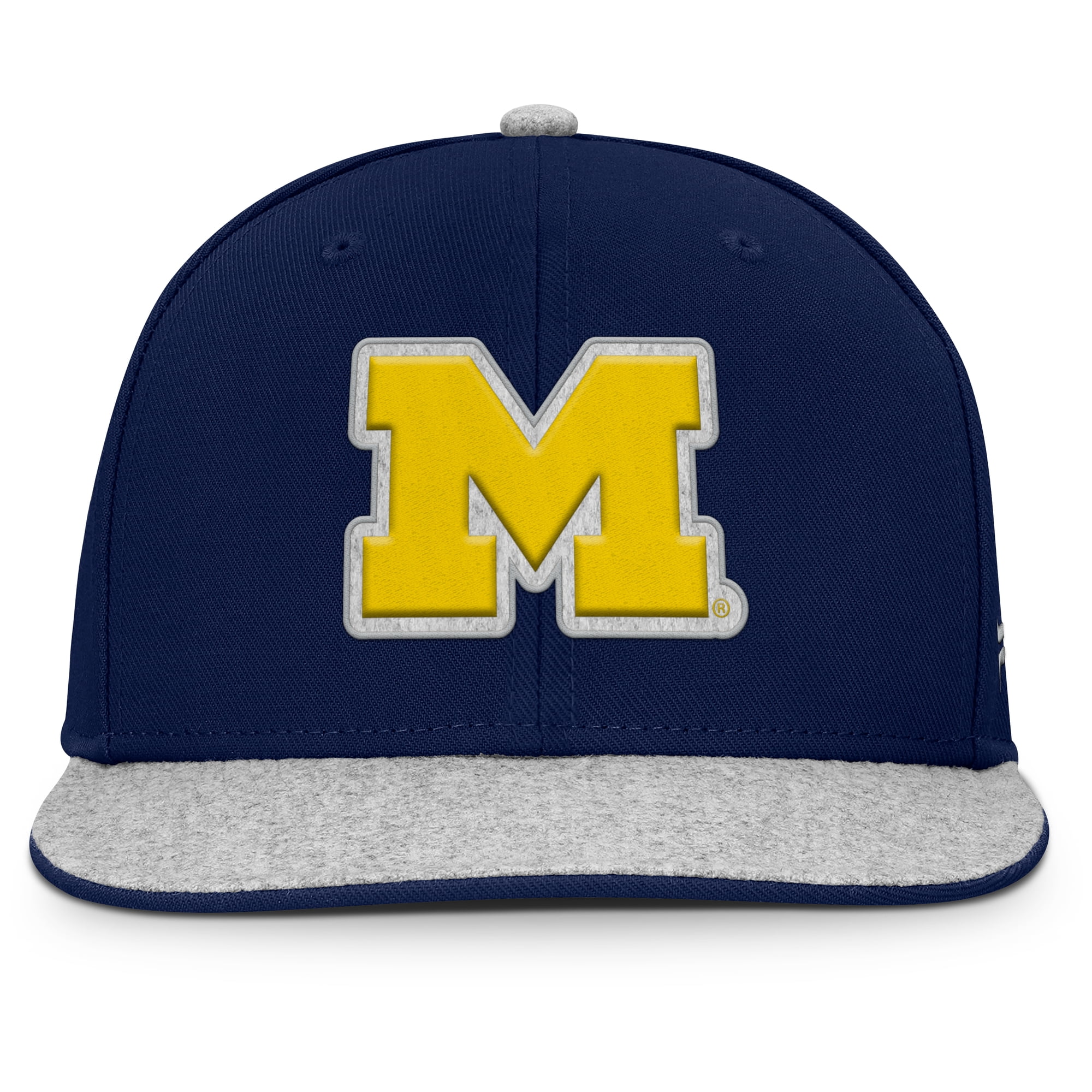 Men's Fanatics Navy Michigan Wolverines Loden Snapback Hat