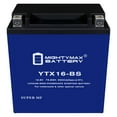thumbnail image 3 of YTX16-BS Lithium Replacement Battery compatible with Powersport Motorcycle Scooter ATV, 3 of 14