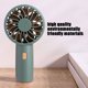 thumbnail image 5 of Ventilador portátil de mano - Recargable por USB, 3 velocidades, potente mini ventilador para viajes y exteriores - rosa, blanco o verde, 5 of 6