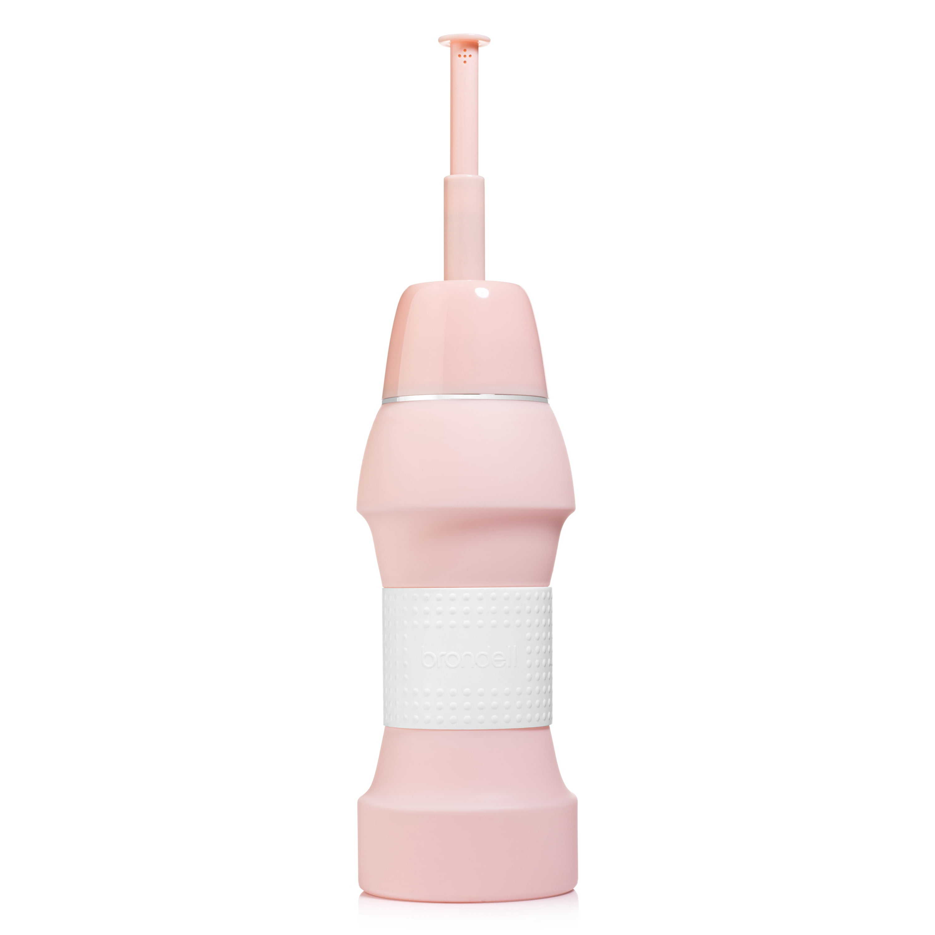 Brondell GoSpa Collapsible Plastic Travel Bidet with Retractable Nozzle, Pink