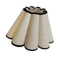 thumbnail image 4 of Cubierta de mesa de tela Cubierta de lámpara de lámpara de lámpara de la casa Pétalo en forma de lámpara en forma de Beige, 4 of 8