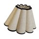 thumbnail image 4 of Pantalla de lámpara en forma de pétalo, decoración de pantalla de araña, cubierta de lámpara de mesa de tela de estilo rústico Beige, 4 of 9