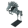 thumbnail image 4 of Metal Horse Statue, Beautiful Decorative Running Horse Statue Handcrafted Fine Workmanship  For Decoration, 4 of 8