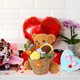 thumbnail image 5 of Decoraciones para el día de San Valentín, adornos para el día de San Valentín, regalos para el día de San Valentín, estilo oso de flores de punto para novia, amante, cumpleaños, regalo de vacaciones,, 5 of 6