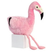 Aurora 31640 34 in. Adorable Super Flopsie Flamingo Playful Ease Timeless Companions Stuffed Animal Toy, Pink