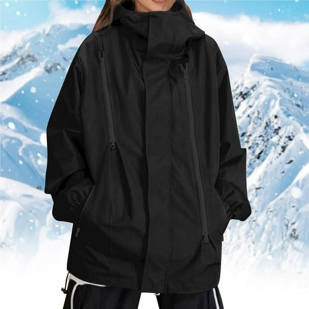 Chaquetas y prendas de vestir casuales con capucha de manga larga El mismo estilo para hombres y mujeres Chaqueta funcional liviana para exteriores con cremallera suelta Chaqueta de trabajo Cortavient