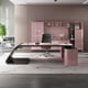 thumbnail image 2 of Floor Corner Office Desk L Shaped Reception Executive Luxury Computer Desks European Supplies Mesa Escritorio Modern Furniture My Lux Decor Round, 2 of 17