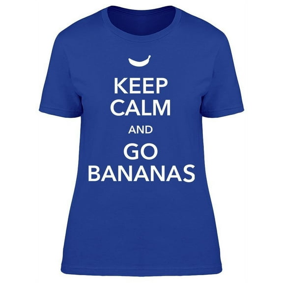 Go Bananas T-Shirt Women -Image by Shutterstock, Female Medium