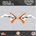 thumbnail image 2 of Kalair GFX Graphics Kit for Ktm ENDURO 150XC, 250XC, 300XC, 250XC-F, and 350XC-F (2012) Bold Series, 2 of 5