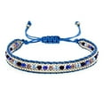 thumbnail image 1 of Nvzi Pulsera hecha a mano con capas de piedra natural, pulseras envolventes con cuentas apilables, regalos de moda, A, 1 of 5