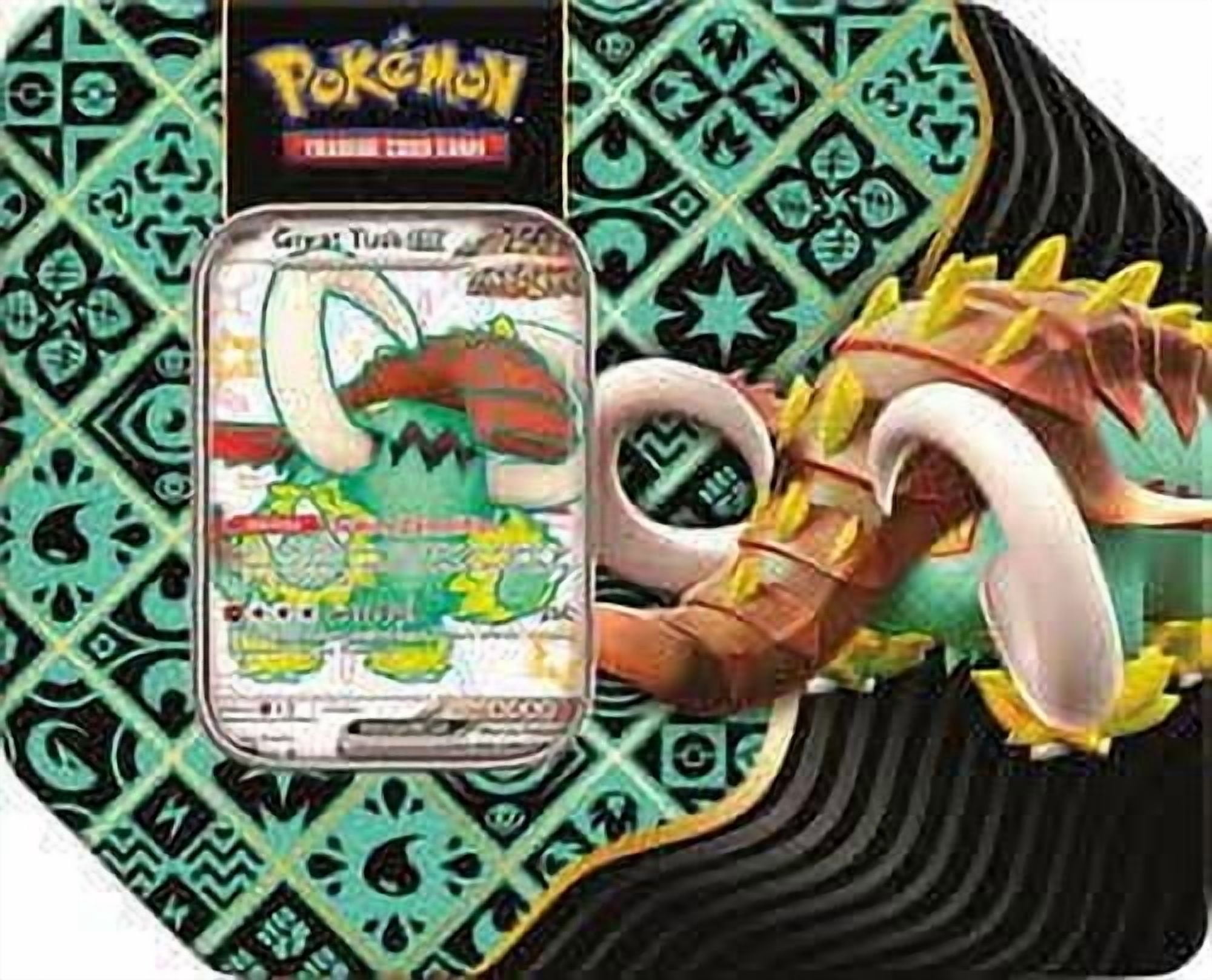Shiny Great Tusk Paldean Fates Scarlet and Violet Pokemon TCG Tin