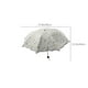 thumbnail image 3 of Paraguas plegable con flores de cuatro colores | Tela impermeable y gruesa con protección solar | Diseño compacto y portátil de 95 cm | Apertura y cierre manual sin botones | Paraguas de viaje para, 3 of 6