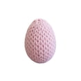 thumbnail image 2 of Huevo de Pascua Tejido a Crochet Relleno de Espuma, Ornamento Suave de Forma Ovalada, Decoración Hecha a Mano para Canastas, Mesas y Hogar, 2 of 6
