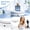 White, variant on Rotating Display Stand with Adjustable Angle, 360°Silent And Speed-adjustable Rotating Platform,Bidirectional Rotating Display Base for Product Photography and Live Streaming.Black