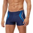 thumbnail image 2 of JoveMarine Plus Size Men's Quick Dry Swim Trunks Breathable Beach Shorts with Elastic Waist Comfortable Swimwear for Swimming and Pool Blue 2XL, 2 of 5