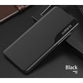 thumbnail image 2 of Luxury Flip Case for Xiaomi 12, Premium PU Leather Smart Sleep/Wake Up Function Smart View Window Business Phone Case for Xiaomi 12      Black, 2 of 9