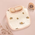 thumbnail image 5 of 5 Pack Baby Bibs for Newborns and Toddlers, Cotton Baby Drool Bibs for Drooling and Teething & Feeding, 5 of 5
