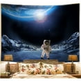 thumbnail image 3 of JINSIJU Astronaut Styling Print Tapestry Wall Hanging Universe Background Cloth, 3 of 3