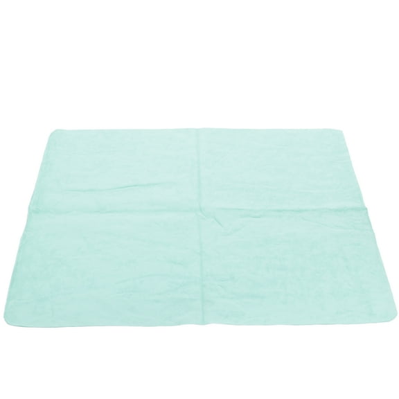 Microfiber Dryer Towel Imitation Deerskin Towel Car Cleaning Rags Pet Imitation Buckskin Light Green 43.50X32.50X0.30CM