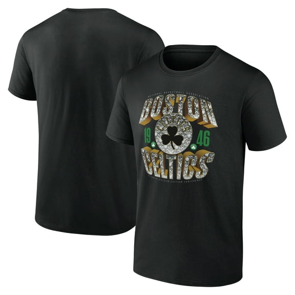 Men's Black Boston Celtics Quick Strides T-Shirt