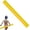 Yellow, variant on HeaCare Swimming Pool Noodle, 59 inch Hollow Foam Pool Swim Noodle, Pool Noodles Foam Tube For Floating Fun, Swimming Aid Woggle Logs Noodles, Multi-Color Pool Floats For Swimming Pools