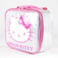 thumbnail image 4 of Hello Kitty Pink Glitter Bow Lunch Tote, 4 of 4