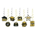 thumbnail image 2 of Graduation Decorations 2026, Class of 2026 Hanging Swirls, Congrats Grad Hanging Swirls Decorations, Graduation Party Decorations includes Glitter Congrats Grad Banner Garland, 2 of 5