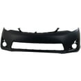 thumbnail image 2 of Front and Rear Primed Bumper Cover L/LE/XLE/Hybrid Models CAPA Certified Replacement for 2012-2014 Toyota Camry Hybrid LE, 2 of 3